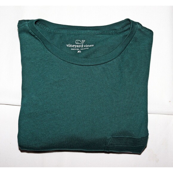 Vineyard Vines Charleston Green Santa Whale Men's Long Sleeve T Shirt Size XL - Picture 6 of 8